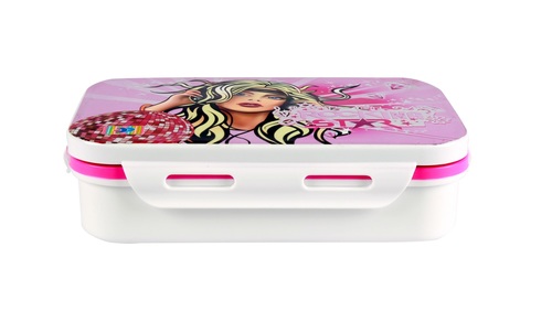 School Lunch Box White