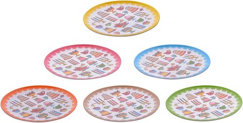 Plates set of 6