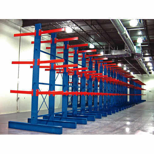 Blue Pallet Cantilever Rack