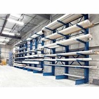 Cantilever Storage System - Customizable Sizes, Blue Finish | Unmatched Quality, Corrosion Resistance, Sturdy Design