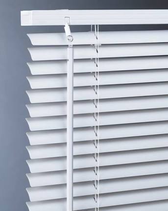 White Venetian Blinds