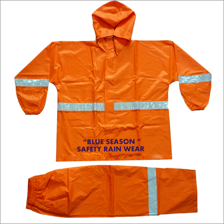 Rain Wear Hi Vis Safety Orange