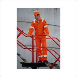 Snap Coveralls Orange With Rr Ape