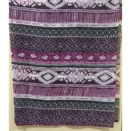 Multi colour chiffon printed scarves