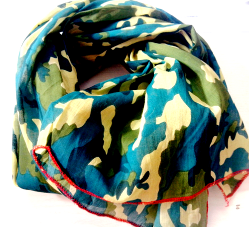 As It Is Same Tortoise Cotton Printed Scarves