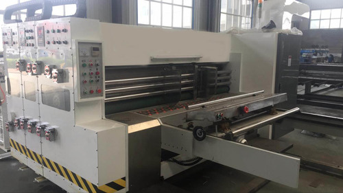 As Per Customer Choice Lead Edge 2 Colour Small Size Flexo Printing,Die Pad Model Slotting With Stacker