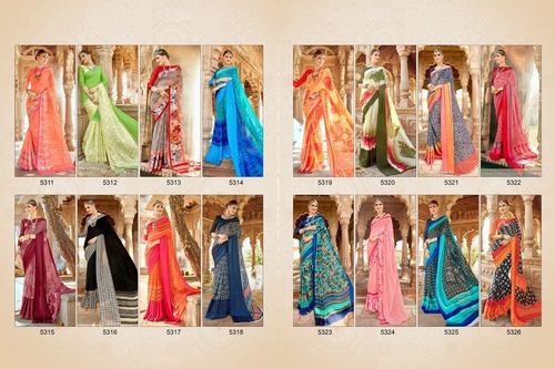 Shangrila Lunching New Georgette Saree