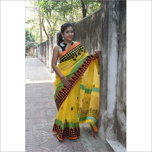 Noil Saree