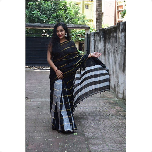 Linen Saree