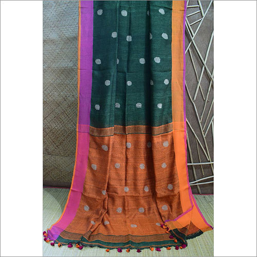 Linen Saree