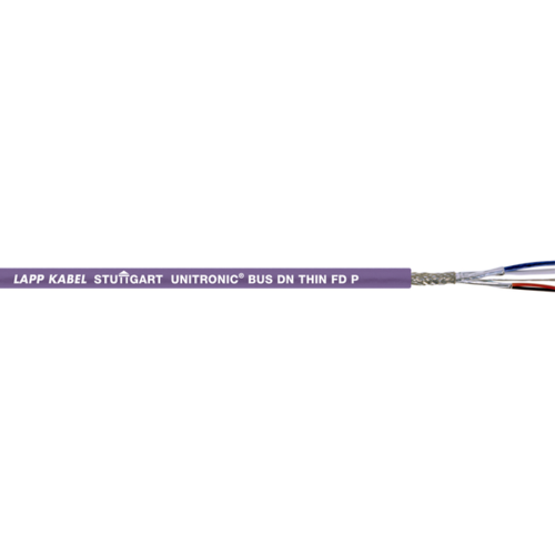 UNITRONIC Data Network Cable - Copper Conductor PE Insulation Purple PVC Jacket | UL/CSA Certified for Industrial Machinery Halogen Free Flame Retardant