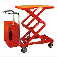 Hydraulic Lift Table - Max Load Capacity 150 Kg, Lift Height 750 Mm, Red Finish | Smooth Operation, Durable Design, Hassle-free Material Handling
