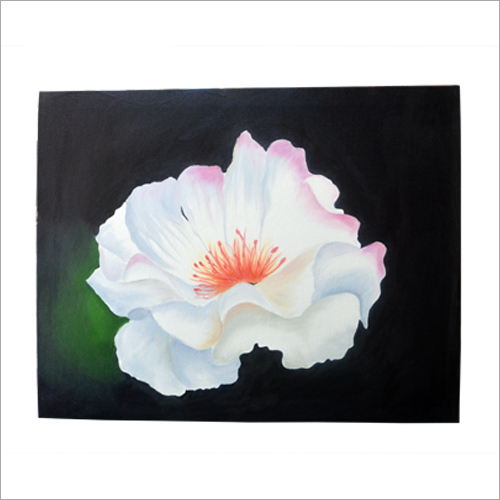 Outsider Art Flower Painting