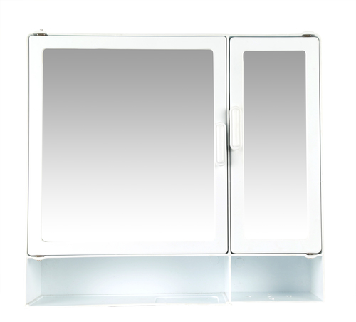 17416 Bathroom Cabinet D-Shelf White