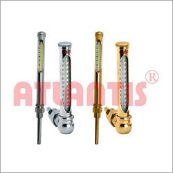 Metal Case Industrial Glass Thermometers