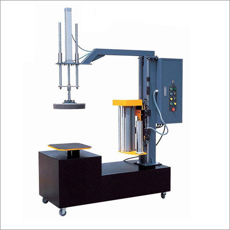 Semi-Automatic Pneumatic Stretch Wrapping Machine