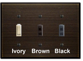 Oil Rubbed Bronze Light Switch Plates