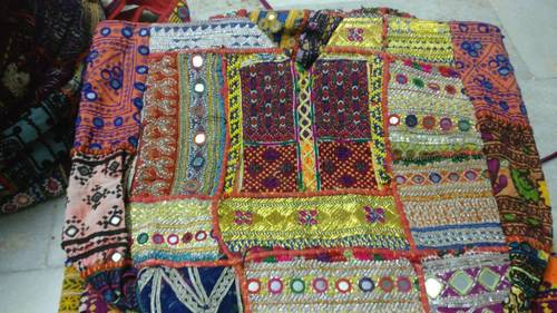 Multi Banjara Shoulder Bag With Mirrors
