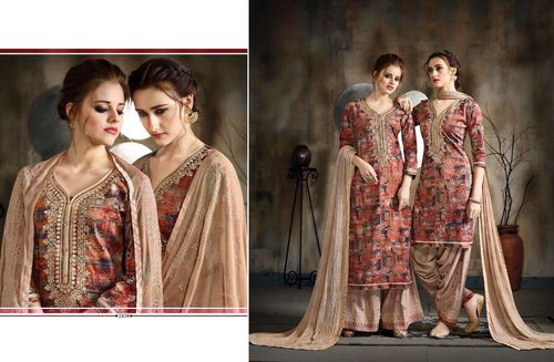 Designer Printed Patiyala Salwar Suit