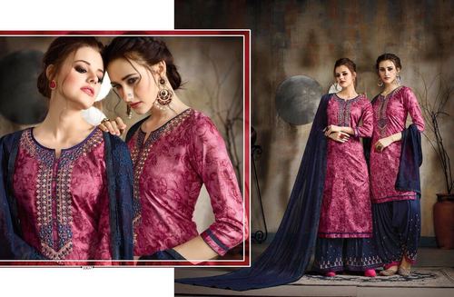 Cotton Printed Patiyala Salwar Kameez