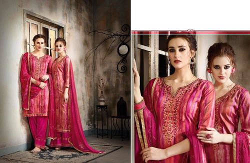 Printed Cotton Patiyala Salwar Suit