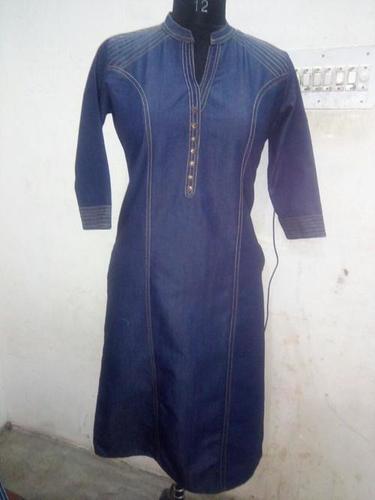 Fancy Denim Kurti