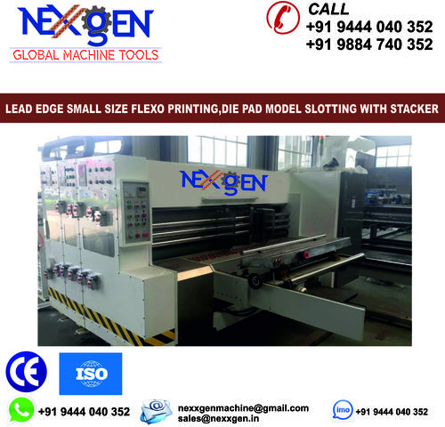 Semi-Automatic Lead Edge Printer Slotter Machine