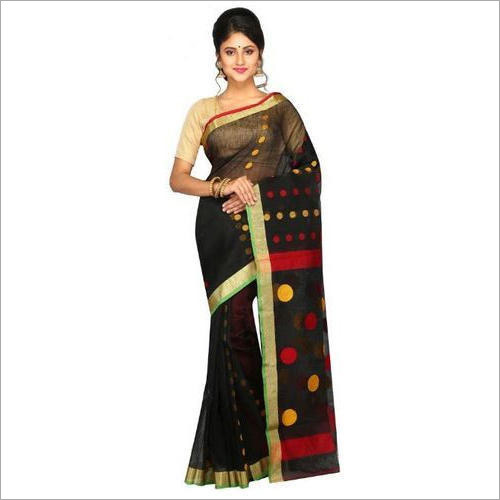 Women's Fancy Linen Saree
