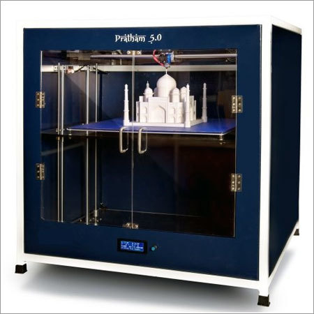 Pratham 5.0 3D Printer - 720x600x600 mm | Silicone Heated Bed, Power Failure Protection, Closed Chamber, Diverse Material Compatibility