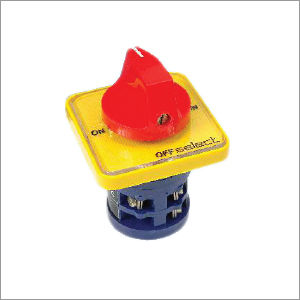 Yellow Black Red Model Sp-12 Rotary Cam Switches