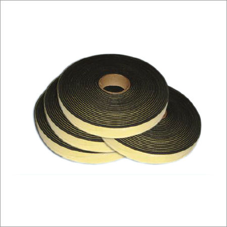 Black Eva Cross Link Single Side Adhesive Foam Gasket