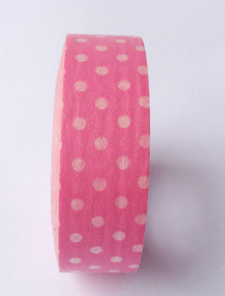 pink paper gum tape