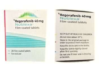 40 mg Nublexa Regorafenib Tablet