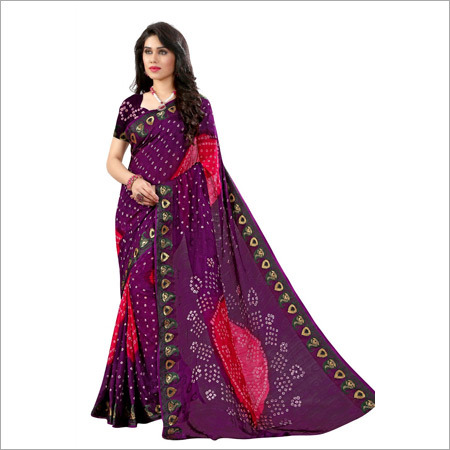 Ladies Bandhani Sarees