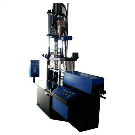 Vertical Closure Injection Molding Machine