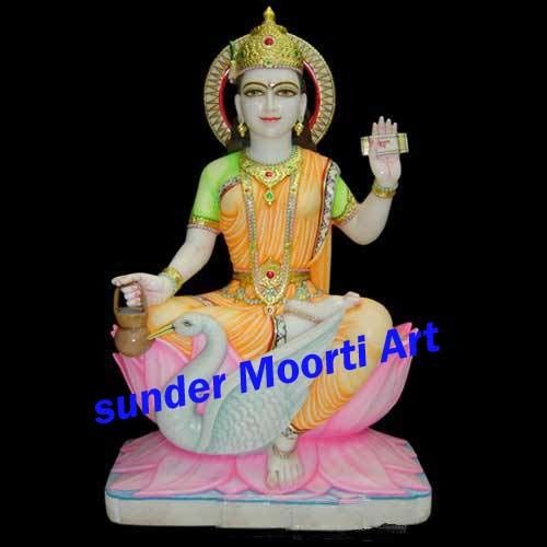 Marble Gayatri Mata Moorti