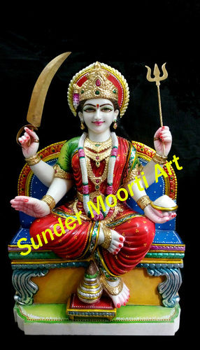 Santoshi Mata Marble Moorti