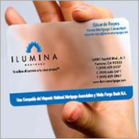 Transparent Visiting Card