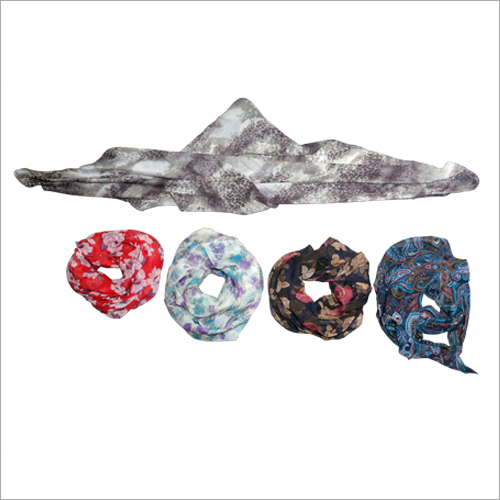 Printed Chiffon Stoles