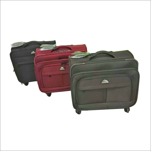 Canvas Luggage Trolley Bag Set