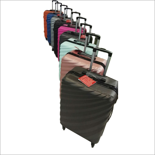 Plastic Luggage Trolley Bag Set