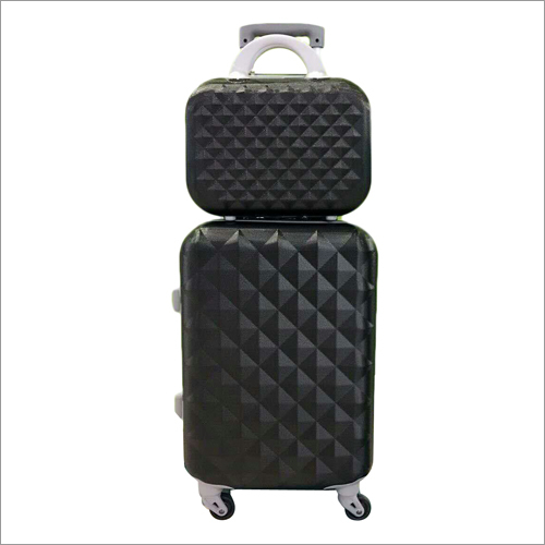 Double Box Luggage Trolley Bag Set