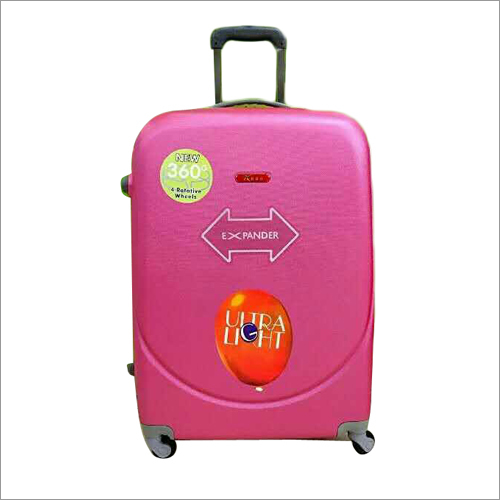 Red Luggage Trolley Bag Set