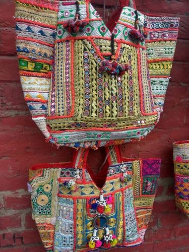 Banjara Shoulder Bags - Multi-Color Embroidered Design | Customized Colors and Designs Hand-Length Handle