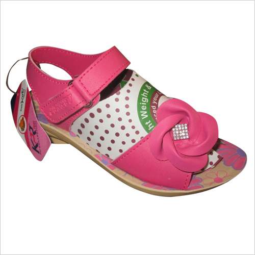 Ladies Fancy PU Slipper - PVC Material, Sizes 4-8, Pink Color | Girl's Flip Flop for All Seasons