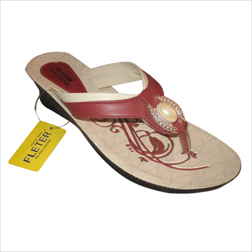 Ladies Fancy Pu Sliper
