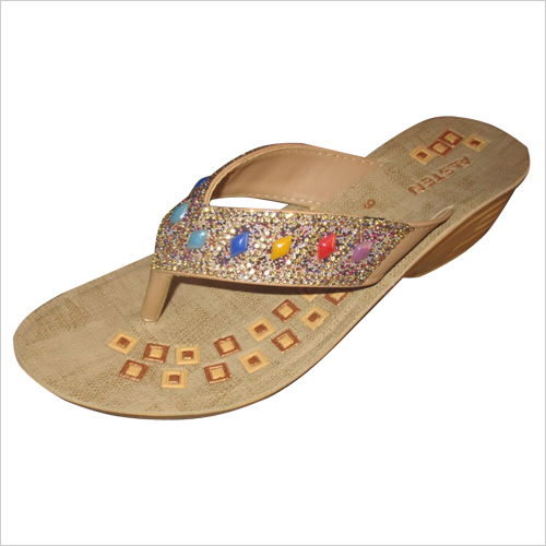 Ladies Fancy Pu Sliper
