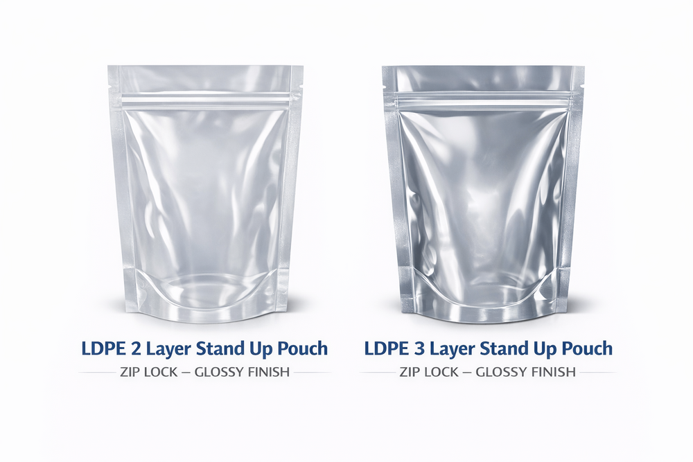 Plain Standup Pouches