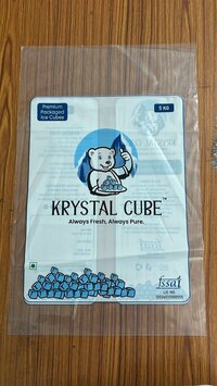 Ice Bags - Food Grade 3 Layer Pe Film, Custom Sizes And Colors , Superior Seal Strength & Deep Freeze Properties
