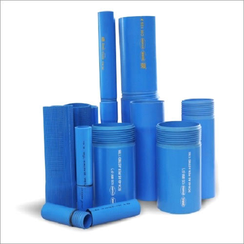 PVC Ribbed Well Casing Screen  Pipes Tb